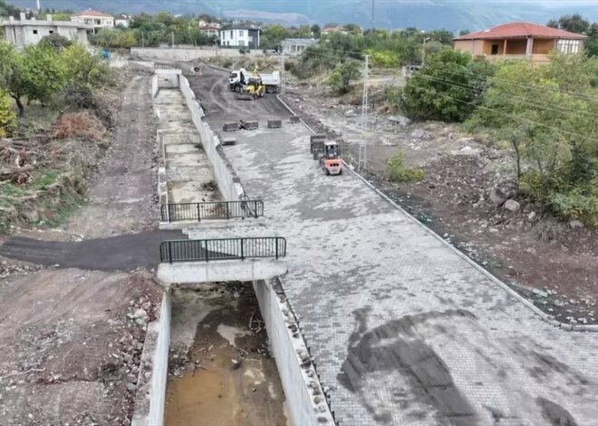 Hacılar’da Yol Çalışmaları Tamamlandı